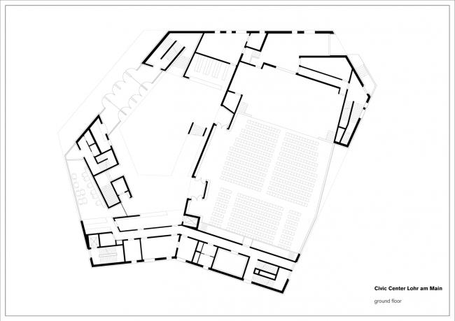 BIM建筑|洛尔阿姆梅因市平易近中间