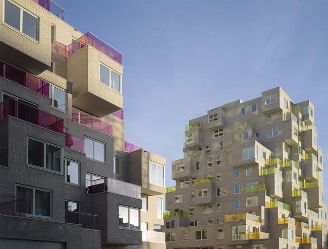 BIM建筑|像素化体快谱奏的俏皮乐章：阿姆斯特丹夏季公寓