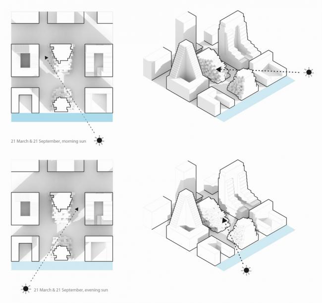 BIM建筑|像素化体快谱奏的俏皮乐章：阿姆斯特丹夏季公寓