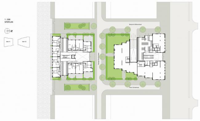 BIM建筑|像素化体快谱奏的俏皮乐章：阿姆斯特丹夏季公寓