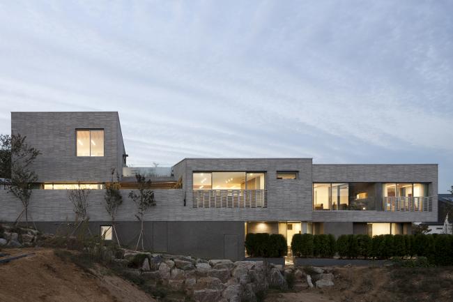 BIM建筑|三院宅 / D•LIM architects