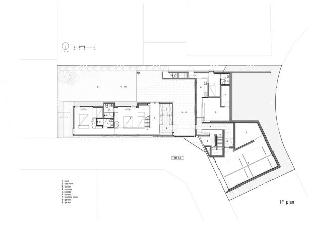 BIM建筑|三院宅 / D•LIM architects
