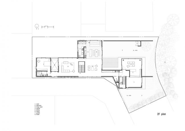 BIM建筑|三院宅 / D•LIM architects