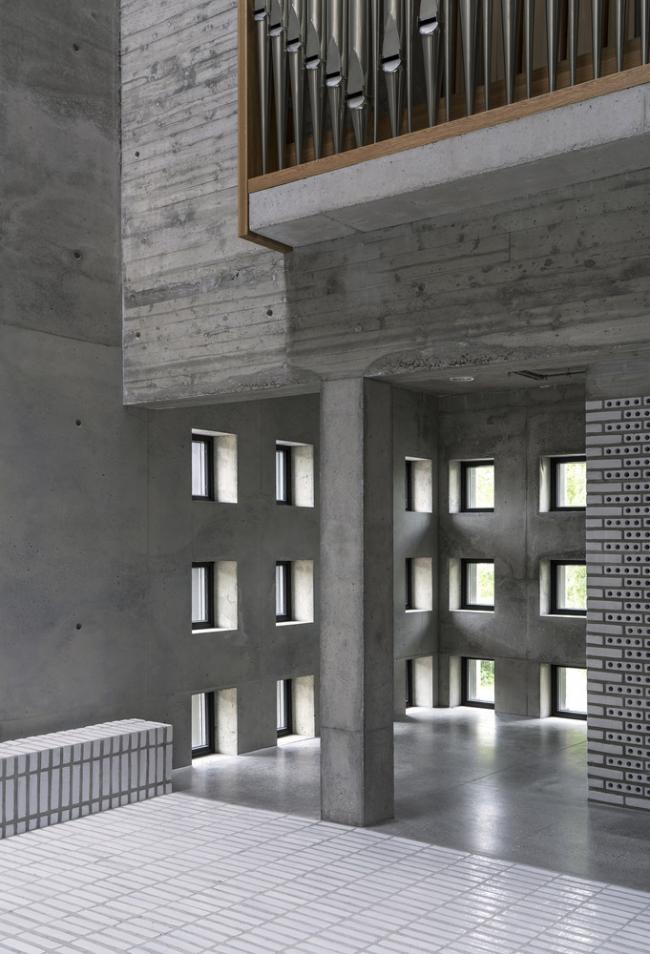 BIM建筑|挪威小城的新教堂和文化中间 / Einar Dahle Arkitekter + Hille Melbye Arkitekter