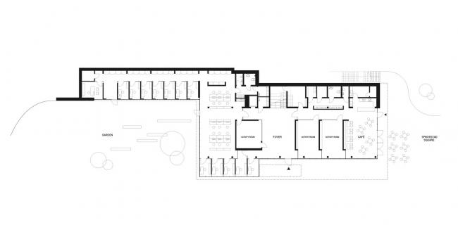 BIM建筑|挪威小城的新教堂和文化中间 / Einar Dahle Arkitekter + Hille Melbye Arkitekter