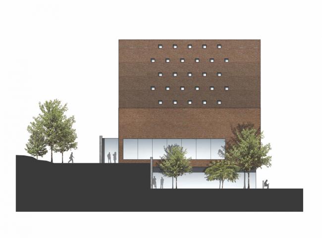 BIM建筑|挪威小城的新教堂和文化中间 / Einar Dahle Arkitekter + Hille Melbye Arkitekter