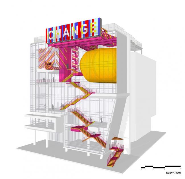 BIM建筑|光州万花筒不雅景台