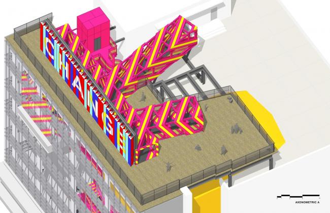 BIM建筑|光州万花筒不雅景台