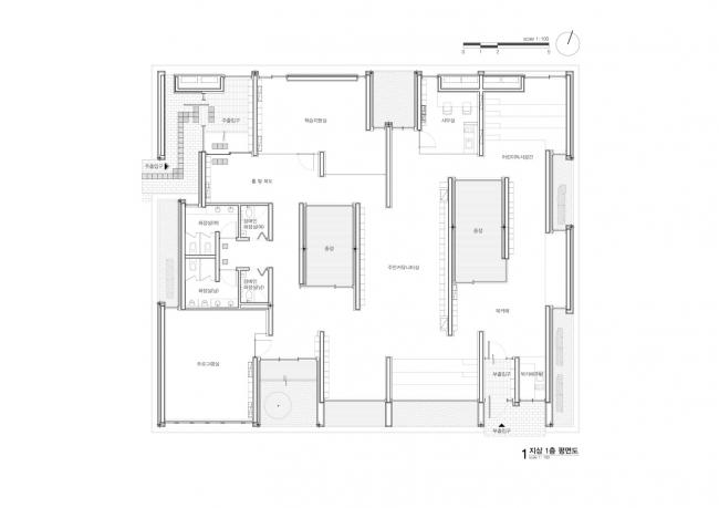 BIM建筑|Hannae聪明丛林 / UnSangDong 建筑事务所