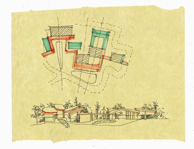 BIM建筑|年夜山的轮廓：重庆南山里平易近宿 / 鳞见设计