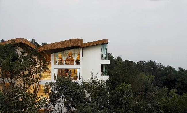 BIM建筑|年夜山的轮廓：重庆南山里平易近宿 / 鳞见设计