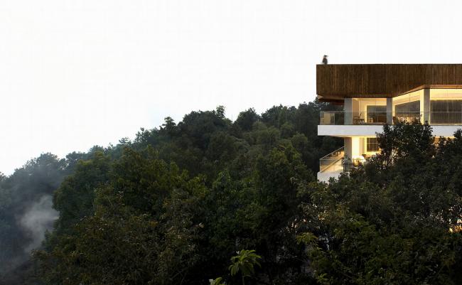 BIM建筑|年夜山的轮廓：重庆南山里平易近宿 / 鳞见设计