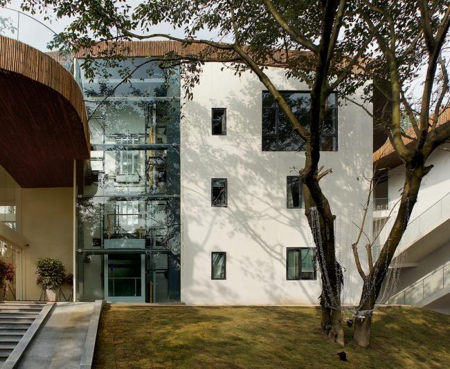 BIM建筑|年夜山的轮廓：重庆南山里平易近宿 / 鳞见设计