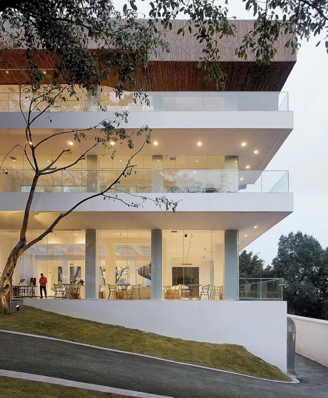 BIM建筑|年夜山的轮廓：重庆南山里平易近宿 / 鳞见设计