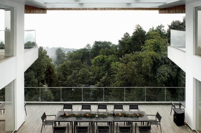 BIM建筑|年夜山的轮廓：重庆南山里平易近宿 / 鳞见设计