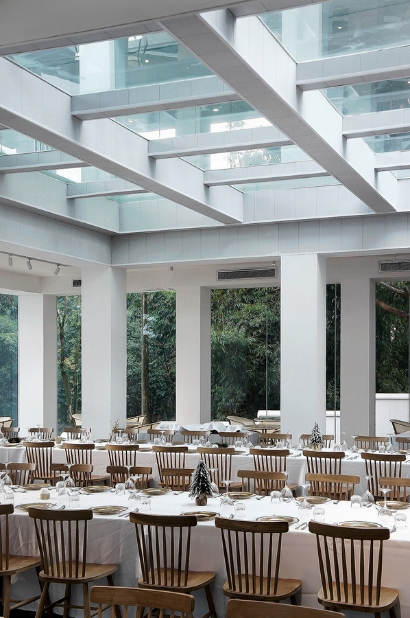 BIM建筑|年夜山的轮廓：重庆南山里平易近宿 / 鳞见设计