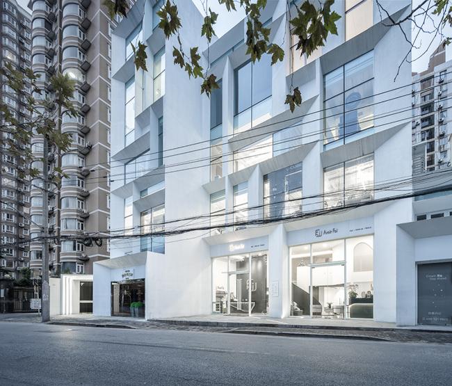 BIM建筑|西岳路U-CUBE改革丨上海日清建筑设计