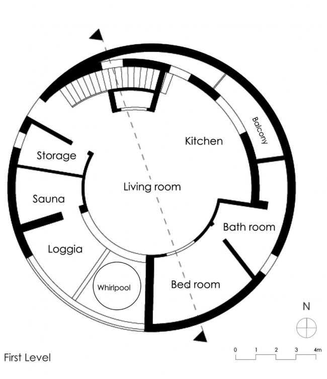 BIM建筑|节能小屋——F别墅 / Christoph Hesse Architects