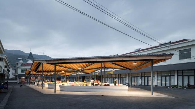 BIM建筑|侠父村农贸市场 / 本构建筑事务所