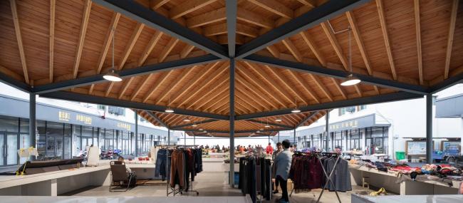 BIM建筑|侠父村农贸市场 / 本构建筑事务所