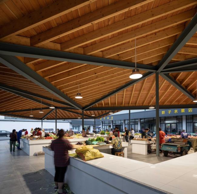 BIM建筑|侠父村农贸市场 / 本构建筑事务所
