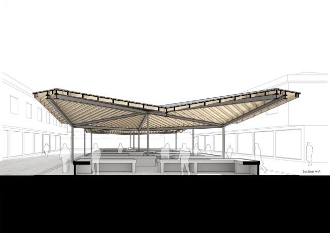 BIM建筑|侠父村农贸市场 / 本构建筑事务所