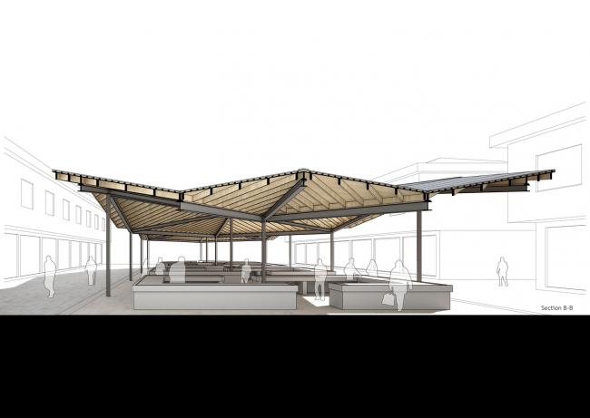 BIM建筑|侠父村农贸市场 / 本构建筑事务所