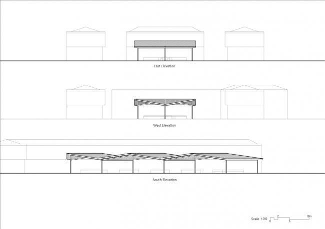 BIM建筑|侠父村农贸市场 / 本构建筑事务所