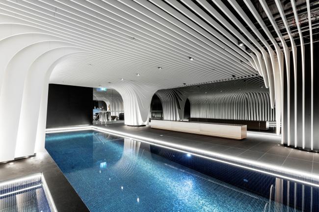 BIM建筑|弧形高层公寓 / 高田浩一建筑事务所