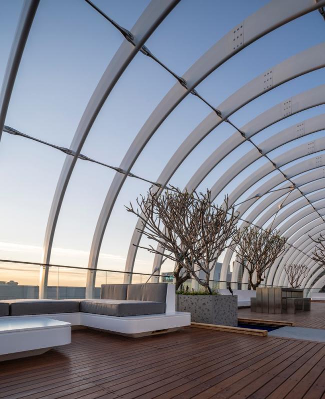 BIM建筑|弧形高层公寓 / 高田浩一建筑事务所