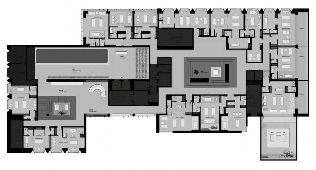 BIM建筑|玑遇SPA / 上海黑泡泡设计团队
