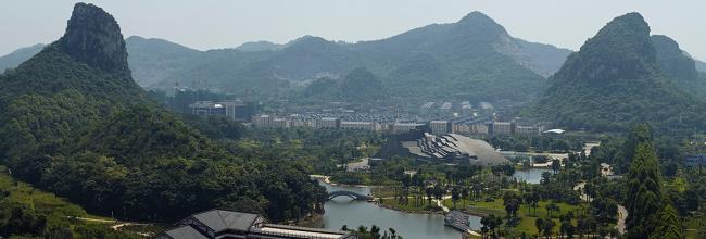 BIM建筑|柳州奇石展览馆丨天津年夜学建筑计划设计研讨总院，张华传授工作室