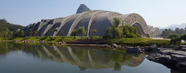 BIM建筑|柳州奇石展览馆丨天津年夜学建筑计划设计研讨总院，张华传授工作室