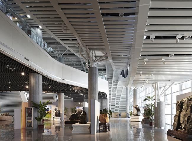 BIM建筑|柳州奇石展览馆丨天津年夜学建筑计划设计研讨总院，张华传授工作室