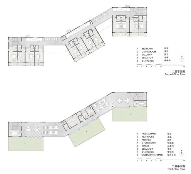 BIM建筑|植物园专家公寓，景致取景器丨土木石建筑设计事务所