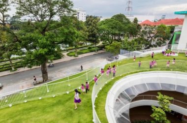 BIM建筑|躲在小山下的儿童天堂：TTC槟枷精英幼儿园-BIM建筑网