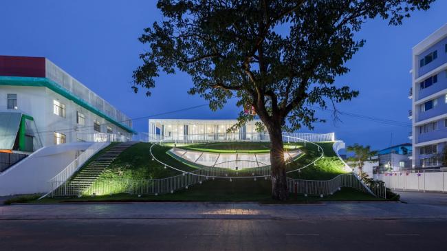 BIM建筑|躲在小山下的儿童天堂：TTC槟枷精英幼儿园