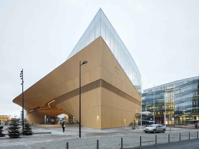 BIM建筑|Oodi赫尔辛基中间藏书楼/ ALA 建筑事务所