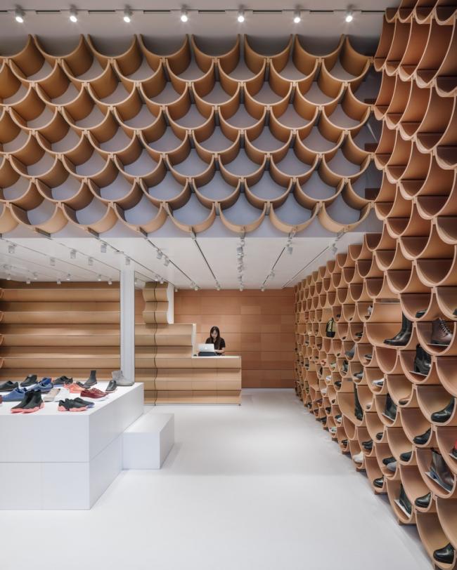 BIM建筑|Camper 专卖店 / 隈研吾建筑都会设计事务所