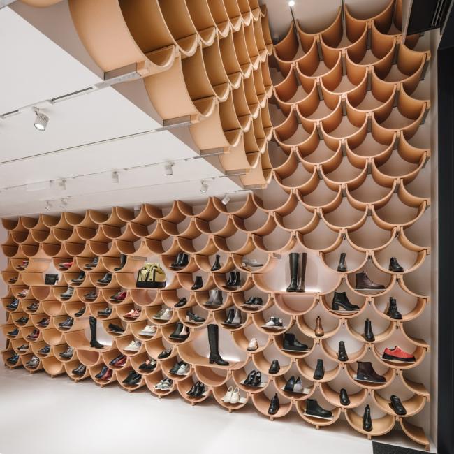 BIM建筑|Camper 专卖店 / 隈研吾建筑都会设计事务所