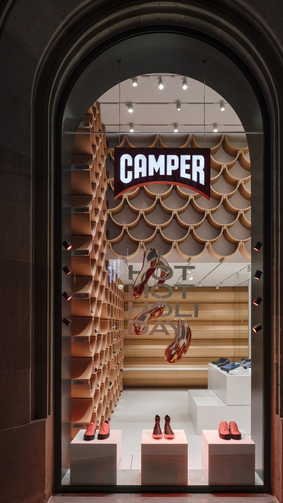 BIM建筑|Camper 专卖店 / 隈研吾建筑都会设计事务所
