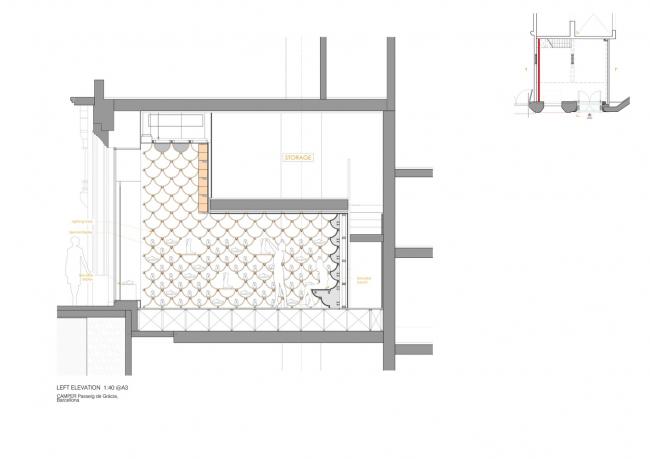 BIM建筑|Camper 专卖店 / 隈研吾建筑都会设计事务所
