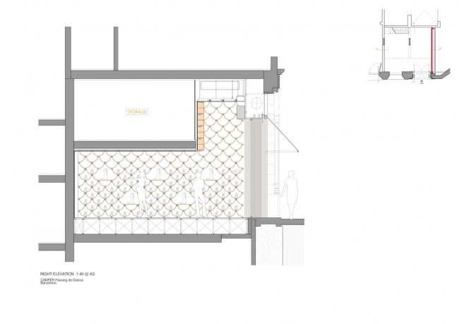 BIM建筑|Camper 专卖店 / 隈研吾建筑都会设计事务所