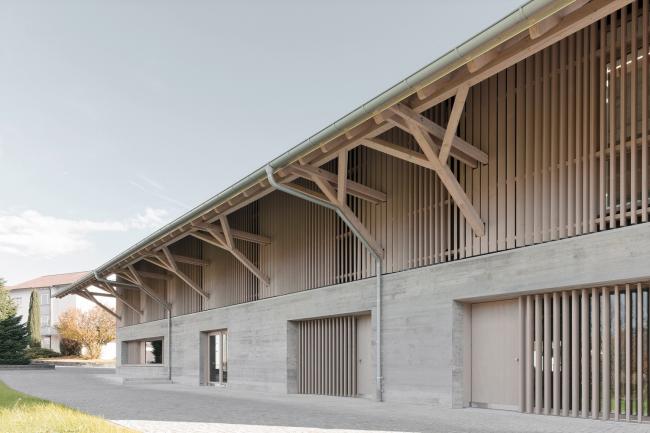 BIM建筑|拥有汗青感的谷仓秒变简练高雅的藏书楼——德国改革Steimle Architekten 项目