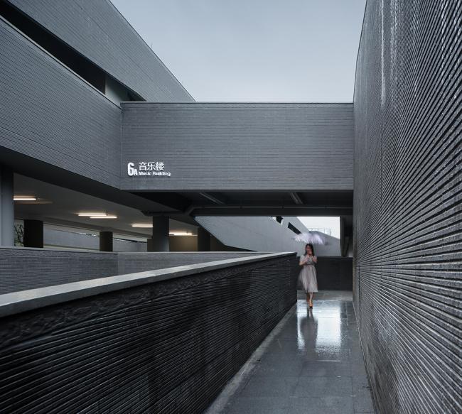 BIM建筑|gad作品 | 一场有关“场合”的建筑摸索——浙江音乐学院音乐系群