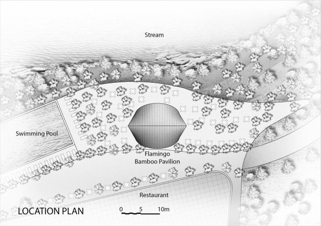 BIM建筑|欲展翅翱翔：火烈鸟竹制展馆