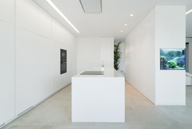 BIM建筑|年夜简至繁，横条纹也能小清爽的西班牙水族馆室第