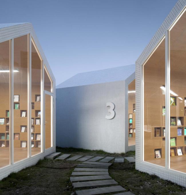 BIM建筑|80㎡ 校园草舆图书馆 / Yuan Architects