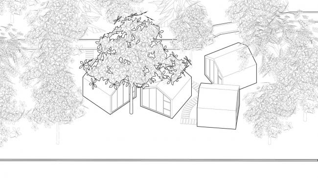 BIM建筑|80㎡ 校园草舆图书馆 / Yuan Architects