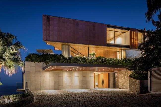 BIM建筑|以海为邻，明媚四时的巴西半岛之家